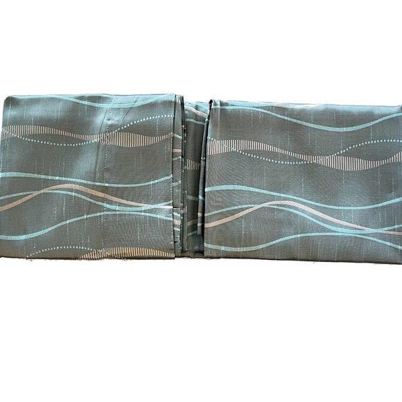 NEW! Set of 2 Cassino Home Tab Back Panel Curtains Drapes, Each 55" x 96" - Picture 7 of 12